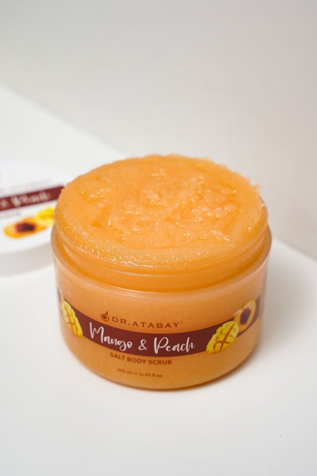 Dr. Atabay Mango&Şeftali Tuz Vücut Peelingi (350 ml)/Dr. Atabay Mango&Peach Salt Body Scrub (350 ml)