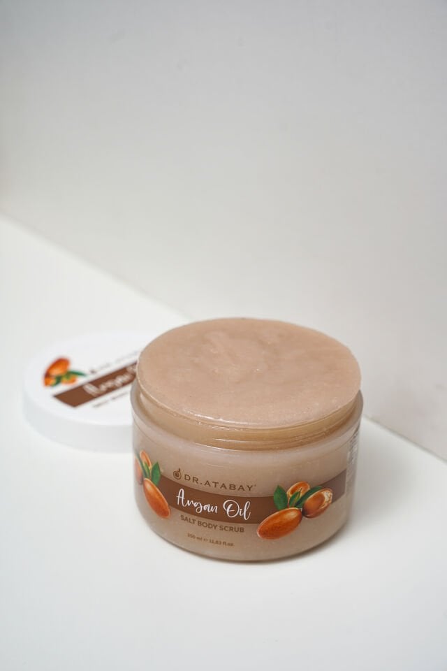 Dr. Atabay Argan Yağ Tuz Vücut Peelingi (350 Ml) / Dr. Atabay Argan Oil Salt Body Scrub (350 Ml)